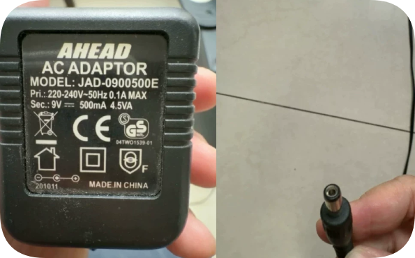 *Brand NEW*Compatible with Decathlon elliptical machine power adapter Model JAD-0900500E 9V 500mA 4.5VA charge